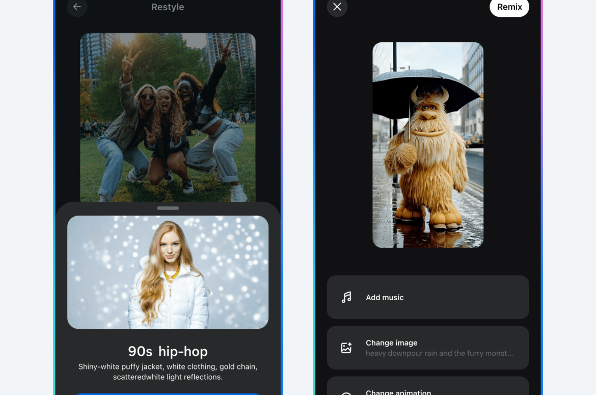 Meta AI channels AI videos from creators into a fresh ‘Vibes’ feed