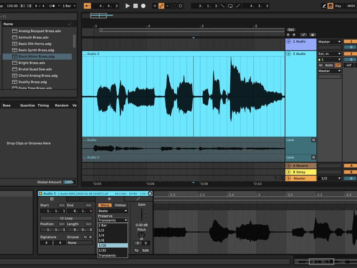 If you can overlook the awful logo, Audacity 4 appears to be quite impressive