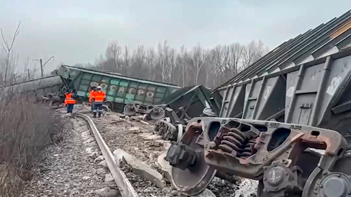 Russia escalates assaults on Ukraine's trains in 'struggle for the railways'