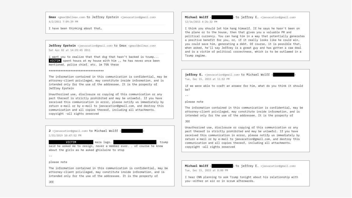 What we have learned regarding the new Epstein emails that reference Trump