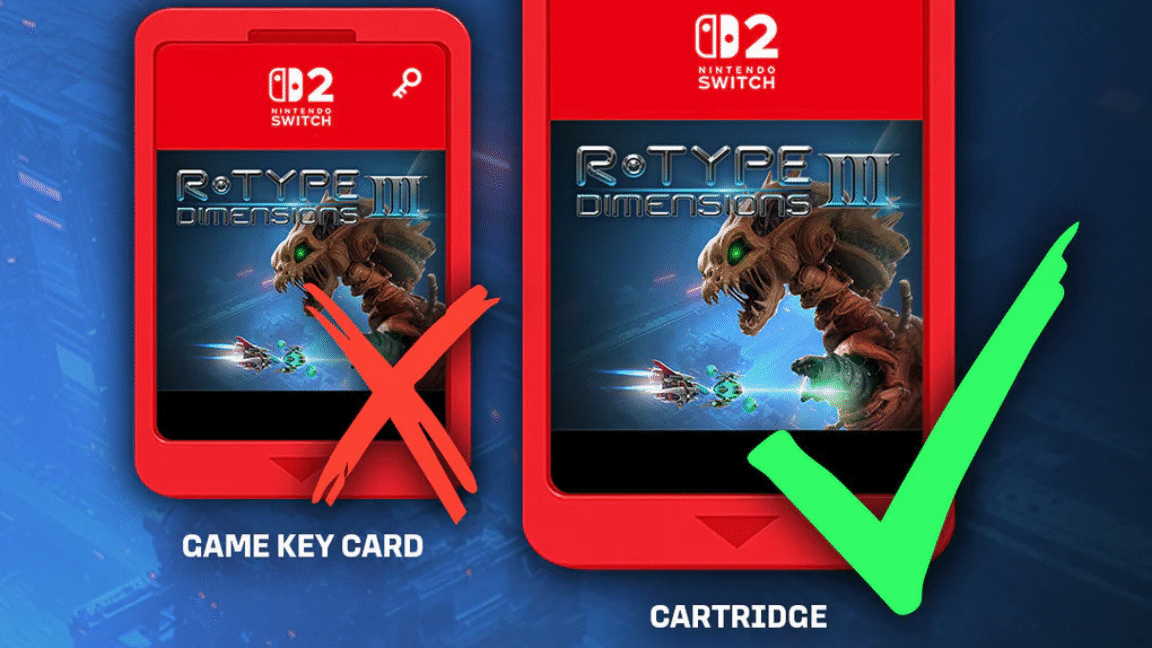 Switch 2 publisher backs away from Game Key Cards after leaking lower-cost cartridge options