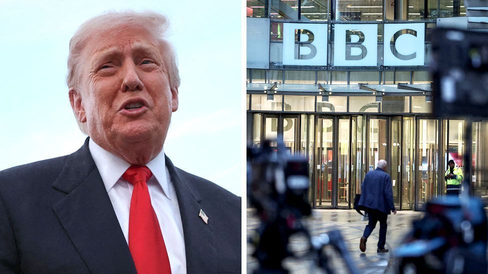 Trump files a lawsuit against BBC for $10 billion, alleging defamation stemming from the Panorama documentary.