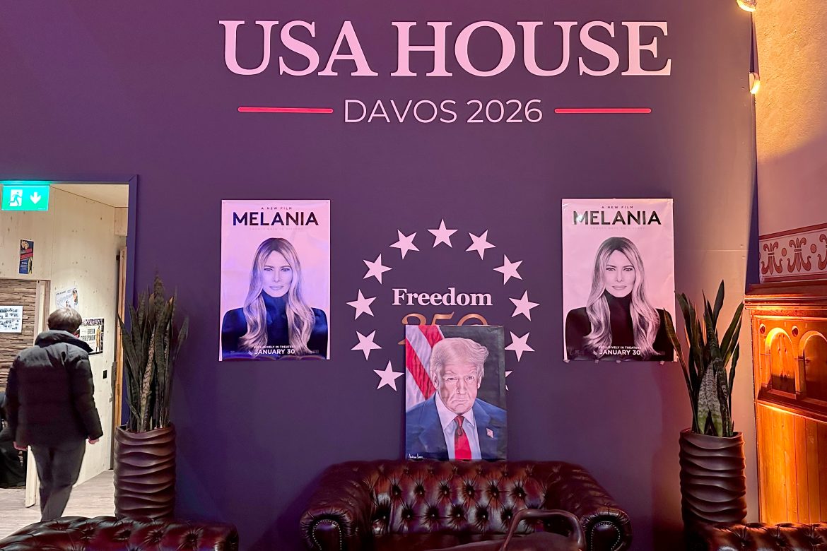 Everyone at Davos is focused on discussing AI and Donald Trump.