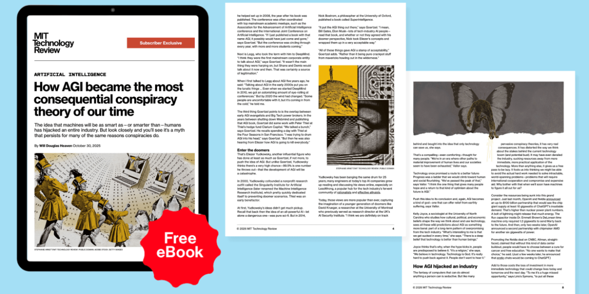 Exclusive eBook: The Evolution of AGI into a Significant Conspiracy Theory