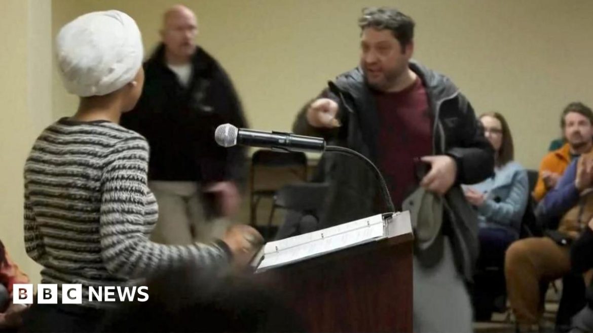Minnesota congresswoman Ilhan Omar assaulted with unidentified substance during town hall