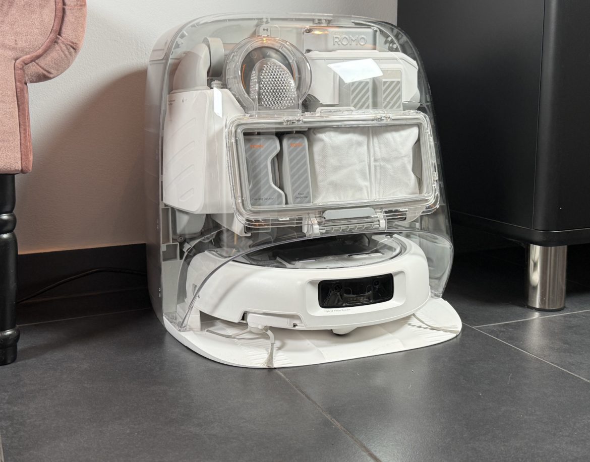 DJI's initial robovac is a self-sufficient cleaning drone that you cannot rely on