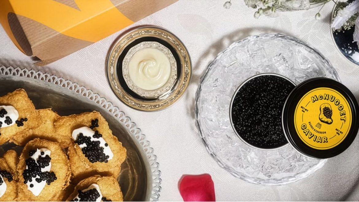 McDonald's Is Distributing Free Caviar Sets for Valentine's Day