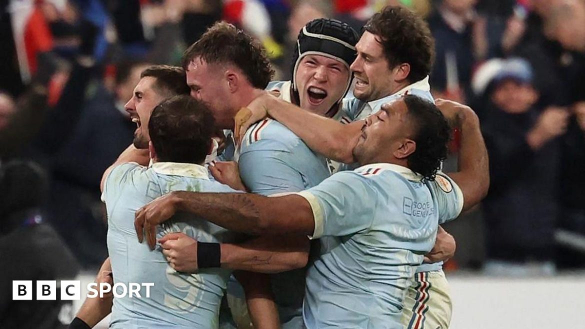 France clinches title with exhilarating last-minute victory against England