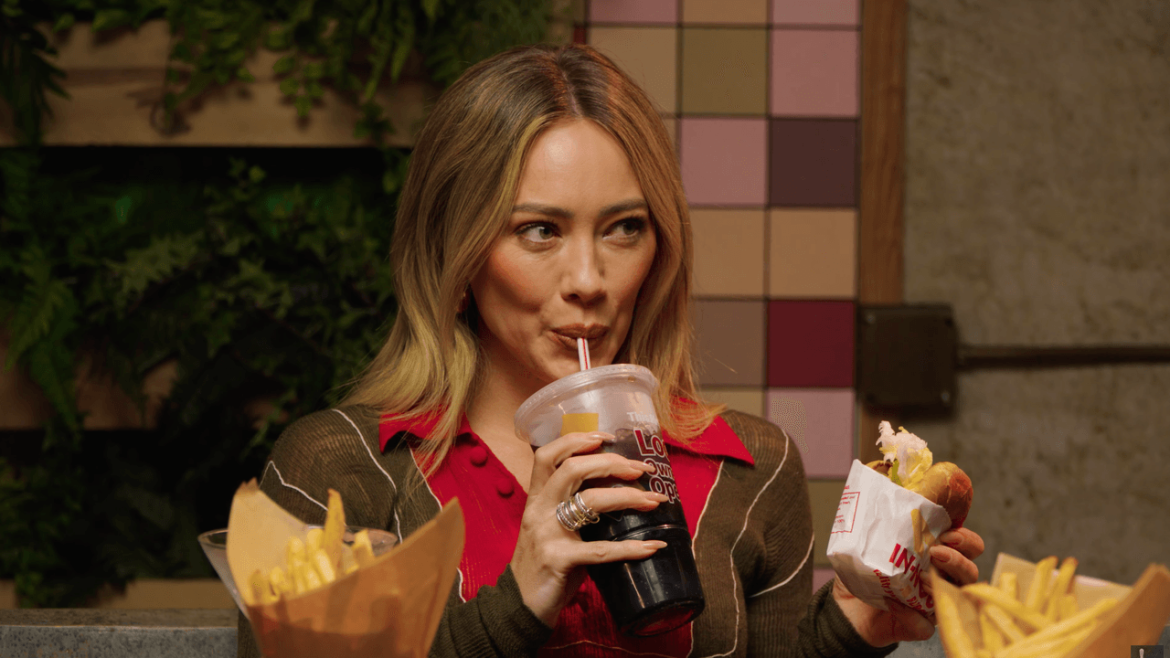 Hilary Duff Is a Diet Coke Believer