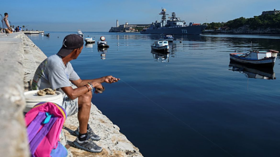 Russia greets the arrival of an oil tanker in Cuba following Trump's relaxed stance on the U.S. blockade.