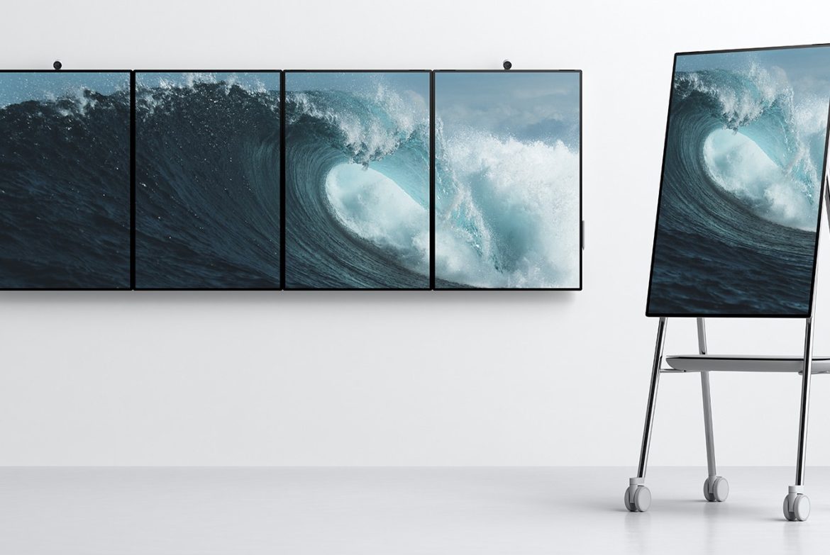 Microsoft’s is ultimately conceding to its large Surface Hub touchscreen displays.