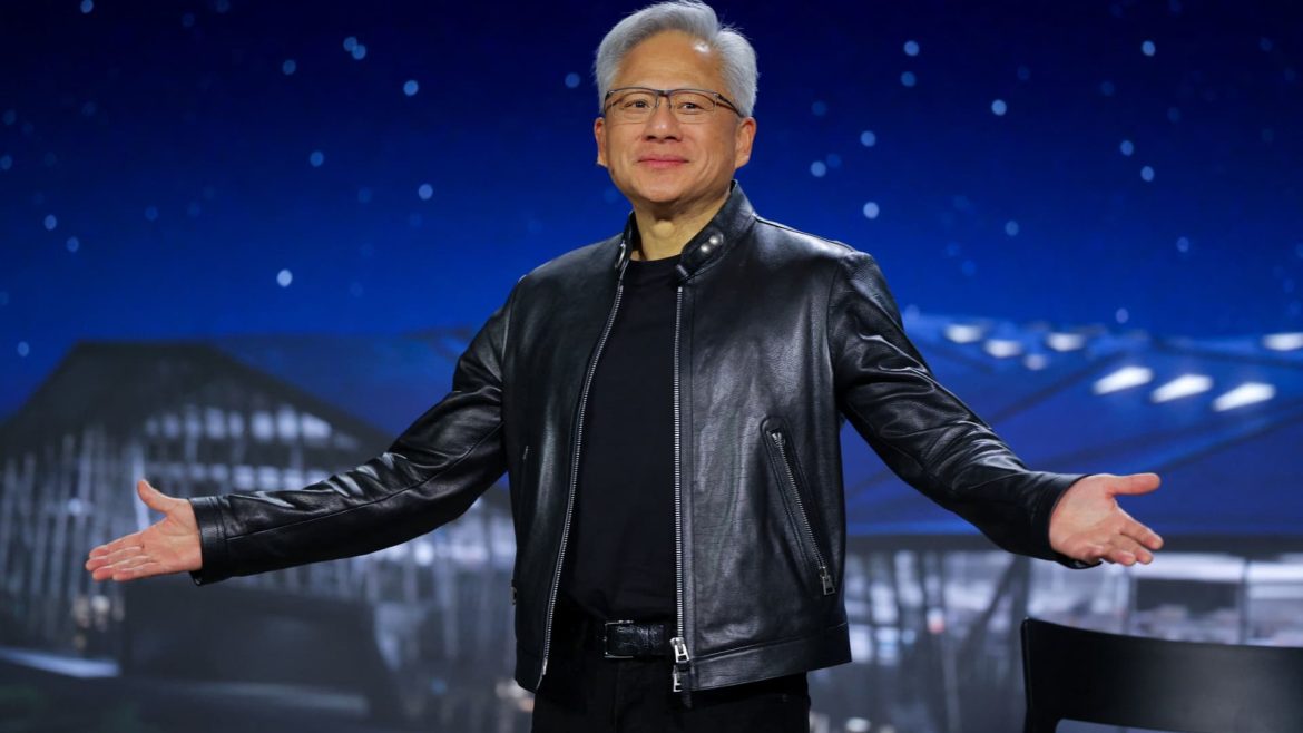 Nvidia shares finish at an all-time high, elevating market capitalization above $5 trillion