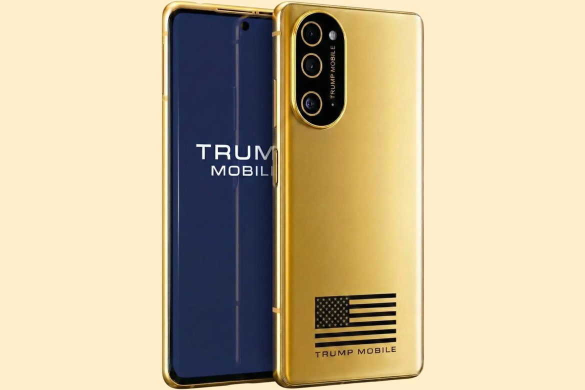 The latest design of the Trump Phone has arrived