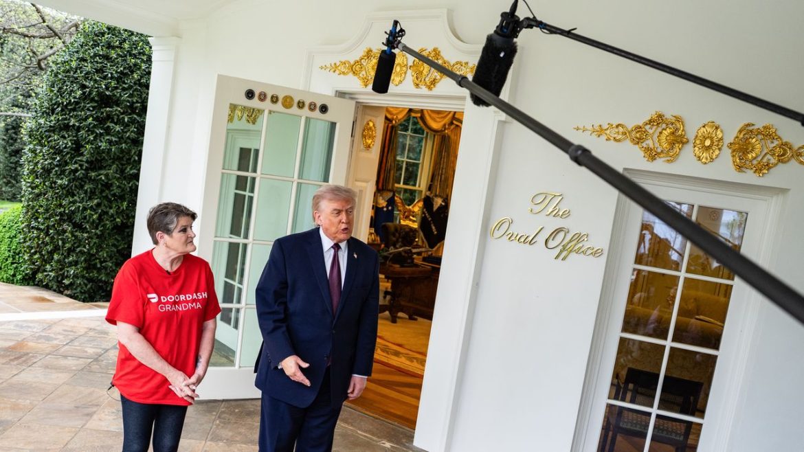 Trump had McDonald's DoorDashed to the White House