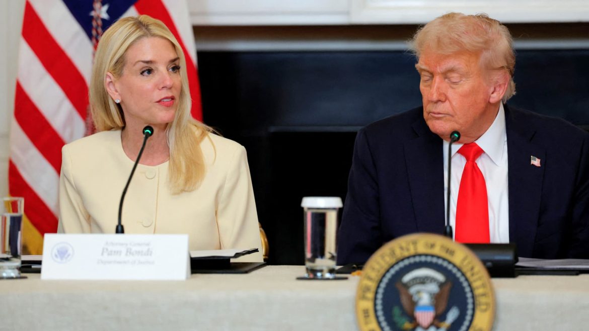 Trump terminates Attorney General Pam Bondi