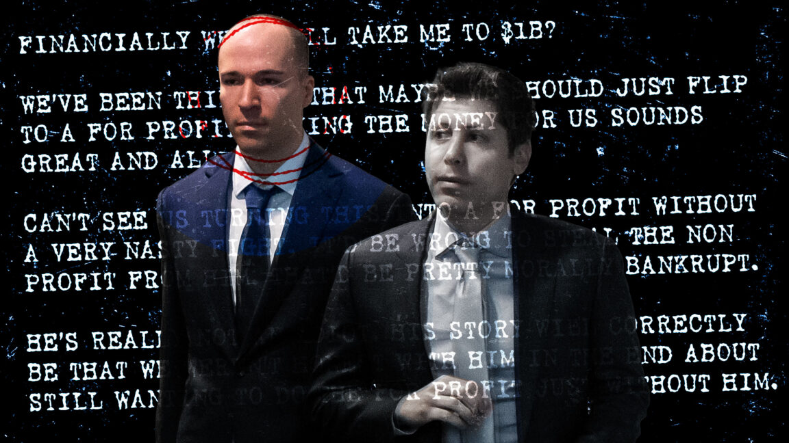 OpenAI president forced to read his personal diary entries to jury
