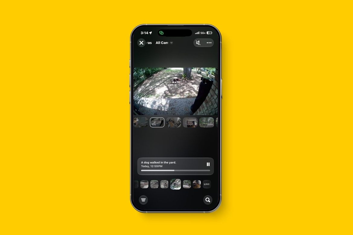 Appleâs smart home camera service is starting to impress me