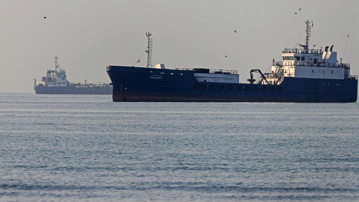Oil tanker traffic in Strait of Hormuz jumps after U.S. and Iran implement deal to open sea lane