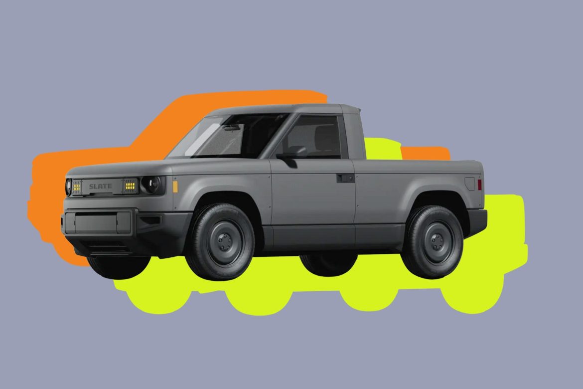 The Slate Auto pickup truck starts at $24,950