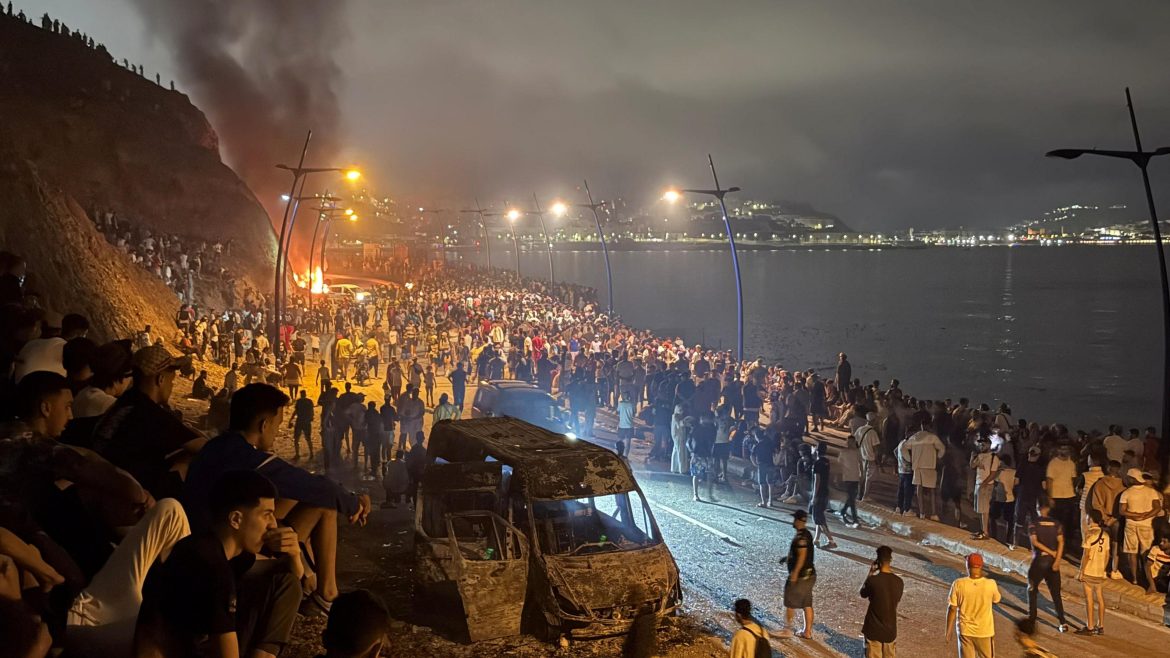 About 49,000 migrants enter Spanish territory of Ceuta, officials say