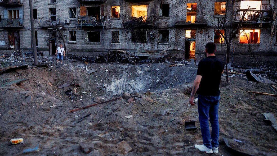 At least 13 killed in 'most massive' Russian attack on Kyiv