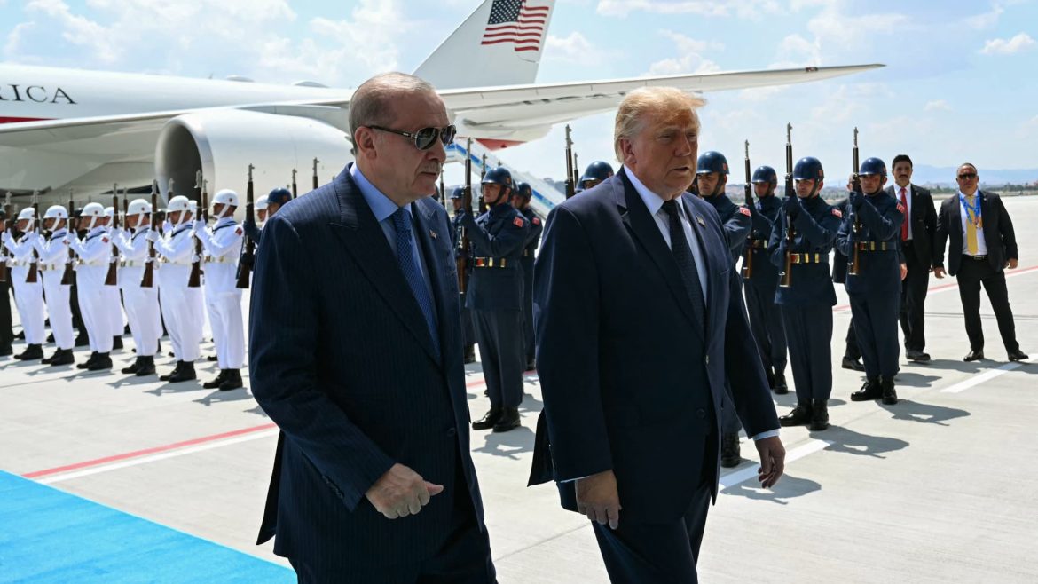 Trump arrives in Turkey as NATO is strained by Russian attacks, U.S. impatience