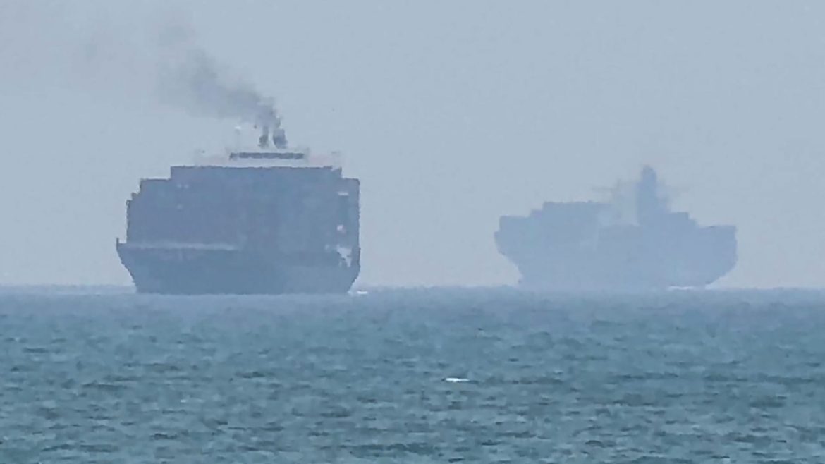 U.S. and Iran exchange strikes as Strait of Hormuz standoff escalates