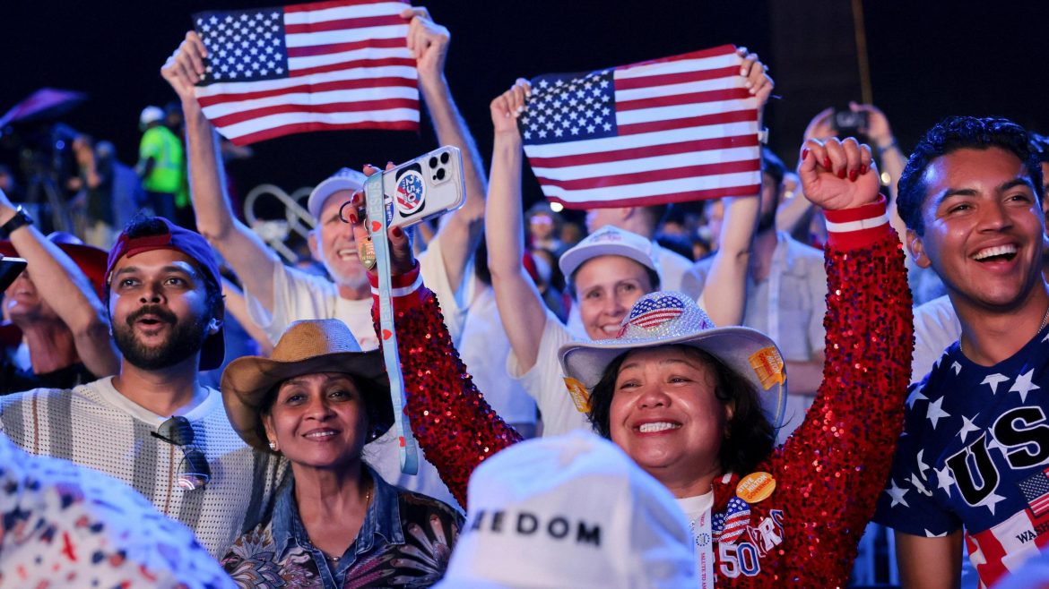 US marks 250th birthday with fireworks, flyovers and extreme weather